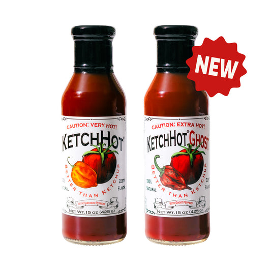Habanero & Ghost Ketchup Sampler Pack
